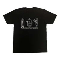 Blue T-Shirt with Graphic on Front and DW Logo on Back