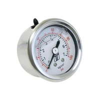 Fuel Pressure Reg Gauge 0-100psi Liquid Fill