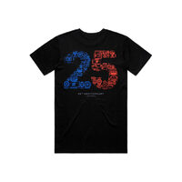 25th Anniversary Limited Edition Black T-Shirt