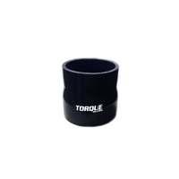 Transition Silicone Coupler - 2.75 inch to 3 inch, Black