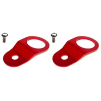 Radiator Mount Combo (Evo 7-9) Red