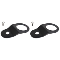 Radiator Mount Combo (Evo 7-9) Black
