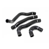 Silicone Radiator Hose Kit (EVO X)Black