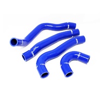 Silicone Radiator Hose Kit (EVO X)Blue