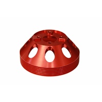 Lightweight Water Pump Pulley (Genesis Coupe 3.8 2010+) Red