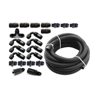 Braided Fuel Line Kit for -6 FPR (WRX 01-14/STI 01+) 