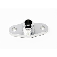 Billet Oil Drain Flange w/ Integrated -10 Flare for T3/T4 & PTE Turbos