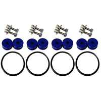 Billet Bumper Quick Release Kit - Blue