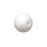 Delrin 50mm Round Shift Knob - 10x1.25 White