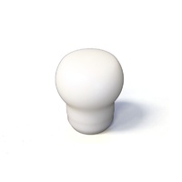 Fat Head Delrin Shift Knob - 10x1.5 White