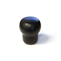 Fat Head Delrin Shift Knob - 12x1.25 Black (WRX 2015+/STi 2002+/BRZ 2012+)
