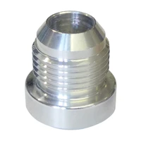 Weld On AN Flare Bung Male -10 AN Aluminium