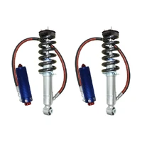 Adjustable 2.0 Monotube Remote Reservoir Pre-Assembled Struts Front 2-3 Inch 50-75mm Lift Pair (NP300 20+)