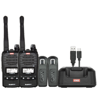 2 Watt UHF CB Handheld Radio - Twin Pack