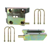 U-Bolt Plate High Clearance Billet Steel Suitable For LandCruiser 60/75/76/78/79 Series (Rear Only)