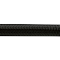 20ft Roll of Black Nylon Braided Flex Hose AN Size: -20 Hose ID 1.125"