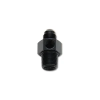 Male AN Flare To Male NPT Union Adpt W/ 1/8" NPT Port