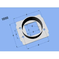 Mass Air Flow Sensor Adapter Plate for Toyota & Vehicles w/ Bosch MAF sensors