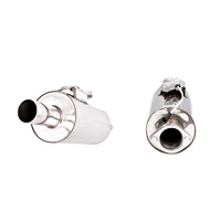Varex Universal Round Muffler - 3.5in Inlet/3.5in Outlet