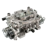Carburettor, Repro Edelbrock Style AVS2 Series 500CFM , Electric Choke Satin Finish, Kit