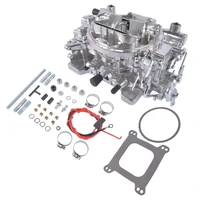 Carburettor, Repro Edelbrock Style AVS2 Series 650CFM , Manual Choke Satin Finish, Kit