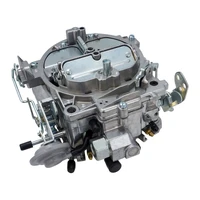 Carburettor, Repro GM Quadrajet Style 650CFM, Divorced Choke, Satin Finish, Kit