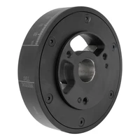 SFI Harmonic Damper Balancer, Steel, SB Chev V8 400ci, Satin Black 6.75'' Diameter, External Balance , Each