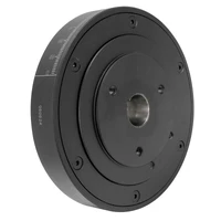 SFI Harmonic Damper, Balancer, Steel, SB Chev V8 400ci, Satin Black, 8.0'' Diameter, External Balance , Each