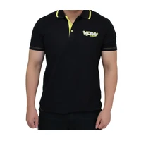 VPW CORPERATE POLO BLACK/YELLOW XL