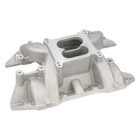 Intake Manifold Dual Plane, , Dual Plane, Aluminium, Natural, Square Bore, BB Chrysler, Mopar, 383, Each