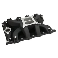 Intake Manifold Dual Plane, For Holden Commodore V8 253, 304, 308, VN Heads, Aluminium, Black, Square Bore