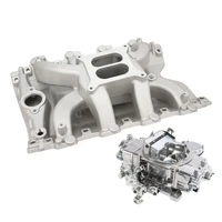 Intake Manifold & Carburettor Kit, Holden Commodore V8 , VN Heads, Air Max Intake, Repro Holley Style 750CFM Vac Sec, Carburettor, Kit
