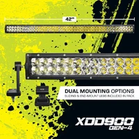 42 In 324W XDD GEN4 Series Double Row LED Light Bar 1 Lux @ 900M
