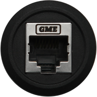 RJ45 Pass-Through Adaptor - Universal Round