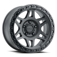 ZMR312 HD 17x9 5x150 -12 Matte Black - Gloss Black Lip