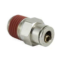 Straight Male - 1/4in MNPT X 1/4in PTC - DOT - SMC # KV2H07-35S