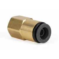 Straight Female - 1/4in FNPT X 3/8in PTC - DOT - SMC# KV2F11-35