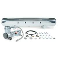 Performance 5 Gal Polished Tank & VIAIR 444C Comp - No Mgmt System Included