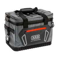 Cooler Bag Charcoal w/ Red Highlights 15in L x 11in W x 9in H Holds 22 Cans