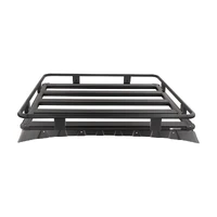 16-22 Toyota Tacoma 49in x 51in BASE Rack Kit with Full Guard Rail & Deflector