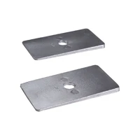 2 Degree Caster Wedge Pair