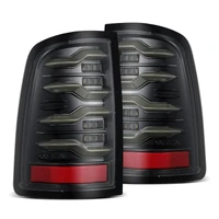 09-18 Dodge Ram Luxx-Series LED Tail Lights Alpha-Black w/ Activation Light & Seq. Signal