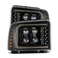 05-07 Ford Super Duty/Excursion NOVA-Series LED Projector Headlights Alpha-Blk w/Activ Ligh