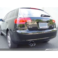 Audi 8P A3 FWD Cat-Back Performance Resonated Exhaust