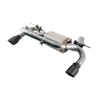 BMW F3X 335i/435i Touring Edition Axle-Back Exhaust - Diamond Black Tips (102mm)