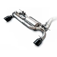 BMW F22 M235i / M240i Touring Edition Axle-Back Exhaust - Diamond Black Tips (102mm)