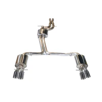Audi B8.5 S5 3.0T Touring Edition Exhaust System - Polished Silver Tips (102mm)