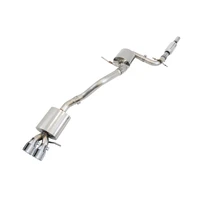 Mk6 Jetta 2.5L Touring Edition Exhaust - Polished Silver Tips