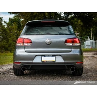 Mk6 GTI Performance Catback - Chrome Silver Round Tips