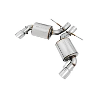 16-18 Chevrolet Camaro SS Axle-back Exhaust - Touring Edition (Chrome Silver Tips)
